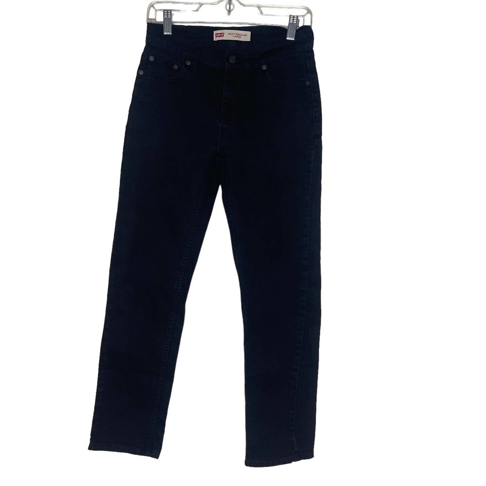 Levi’s 502 Regular Taper Black Kids Jeans Size 14